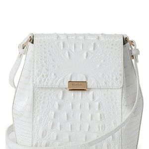 Brahmin White Women's Pocketbook! Like New Condition!